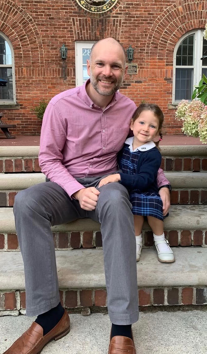 Ian Studders and daughter